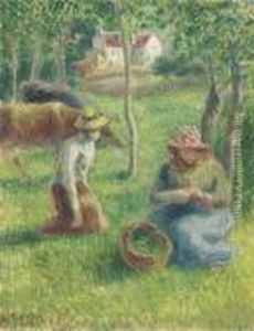 Les Gardeuses De Vaches