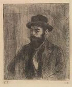 Portrait De Lucien Pissarro