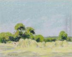 Etude Pour La Moisson A Montfoucault Etude Pour La Moisson A Montfoucault