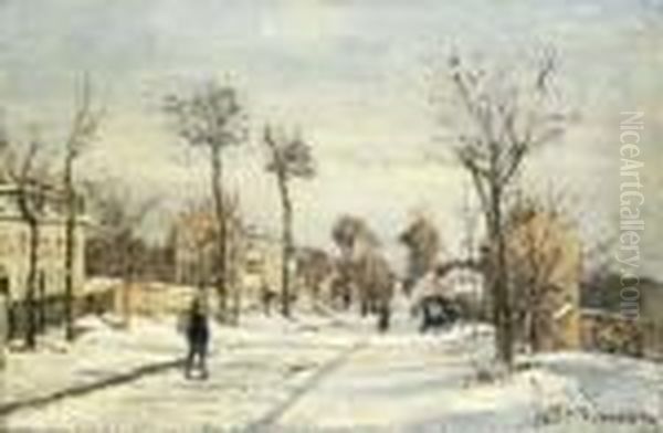 La Route Par La Neige, Louveciennes - view 1