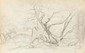 Les Arbres by Camille Pissarro