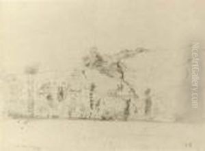 La Roche-guyon by Camille Pissarro