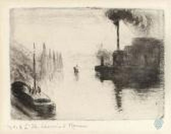 L'ile Lacroix A Rouen - view 1