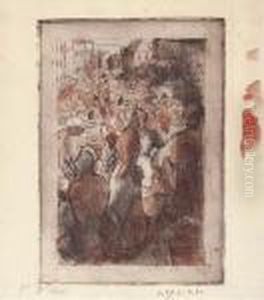 Marche De Gisors by Camille Pissarro
