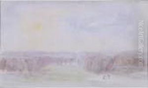 Paysage A Eragny by Camille Pissarro
