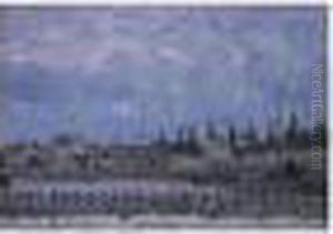 Le Barrage De Pontoise by Camille Pissarro