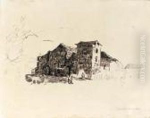 Iglesia De La Pastora by Camille Pissarro