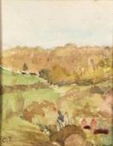 Paysage Du Midi (landscape In The Midi) by Camille Pissarro