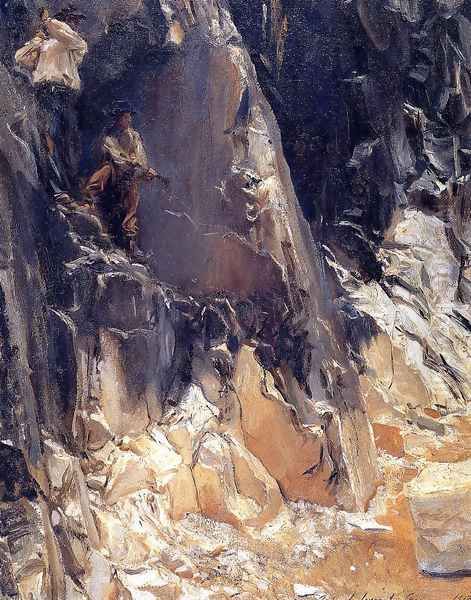 Marble Quarries at Carrara - view 1