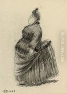 Old Lady In Black