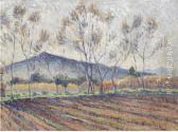 A Stormy Day (or A Farm, Le Lavandou) - view 1