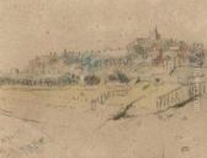 Rye by Lucien Pissarro