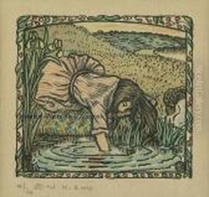 The Queen Of The by Lucien Pissarro