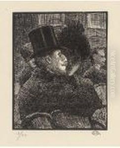 Au Cafe Concert by Lucien Pissarro