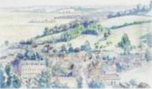 Le Plateau De Vexin From Chaumont - view 1
