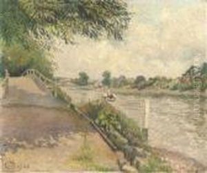 Mortlake by Lucien Pissarro
