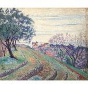 Terraces, Bandol by Lucien Pissarro