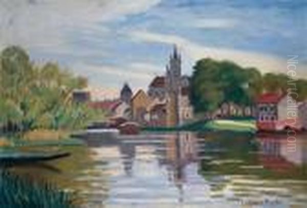 Vue De Moret Sur Loing - view 1