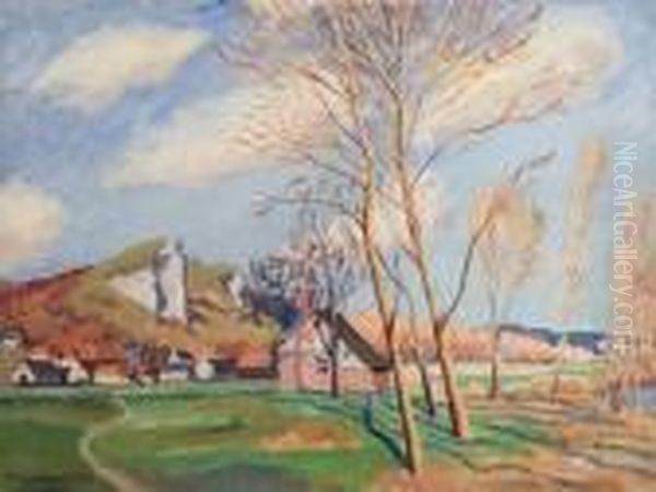 Paysage A La Roque, Printemps - view 1