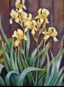 Les Iris by Ludovic Rodo Pissarro