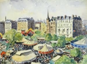 Le Fete by Ludovic Rodo Pissarro