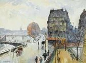 Les Quais De Seine by Ludovic Rodo Pissarro