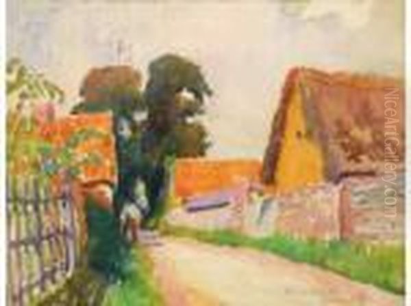Ruelle A Berneval. - view 1