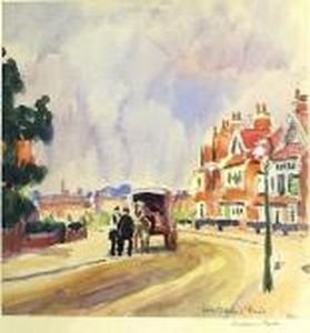 Hartswood Road, Londres by Ludovic Rodo Pissarro