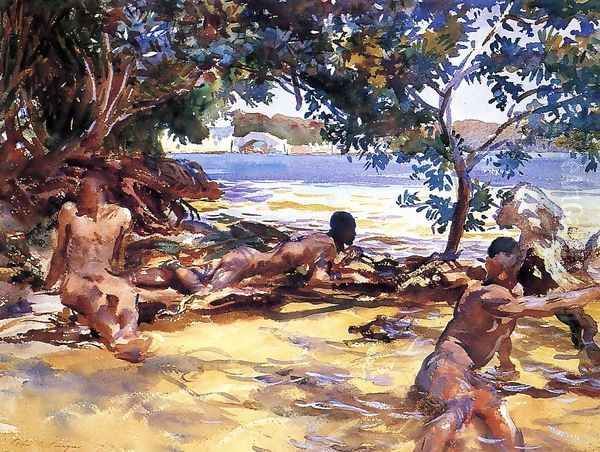 The Bathers - view 1