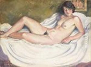 La Brune Au Tableau De Nus La Brune Au Tableau De Nus