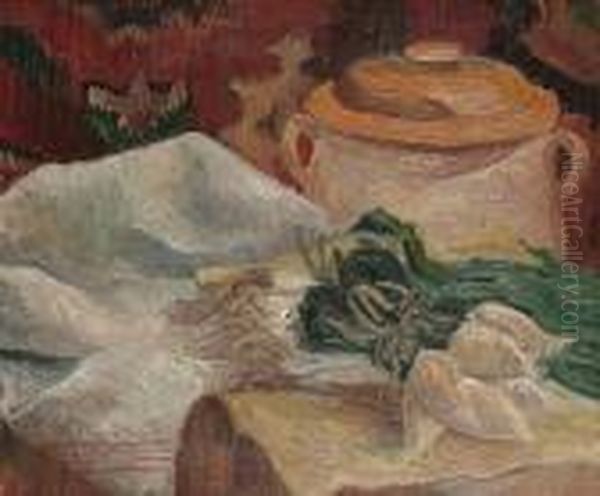 Cooking Pot And Vegetables - view 1