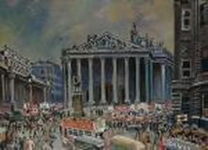 The Royal Exchange by Ludovic Rodo Pissarro