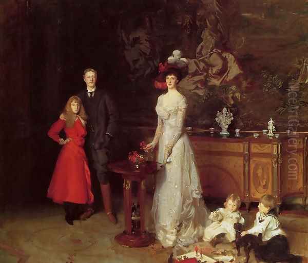 Sir George Sitwell, Lady Ida Sitwell and Family - view 1