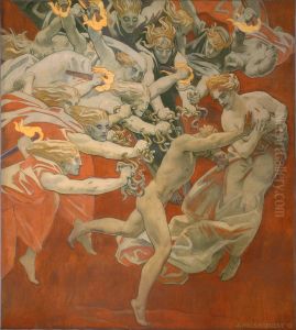 Orestes Pursued By The Furies by John Singer Sargent