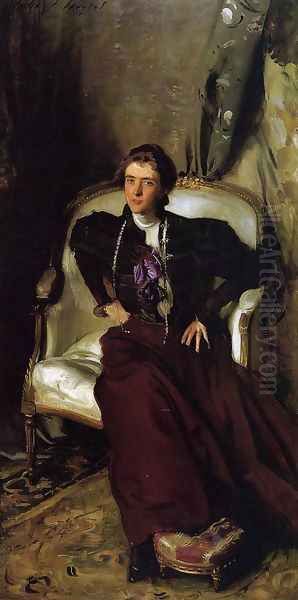 Mrs. Charles Thursby (Alice Brisbane) - view 1