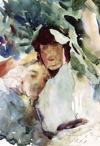 Ena Wertheimer With Antonio Mancini - view 1