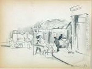 "el Mercado" by Cecilio Pla