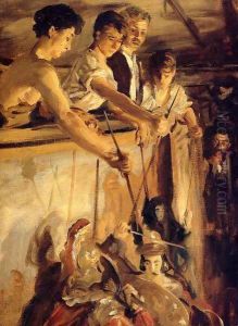 Marionettes by John Singer Sargent