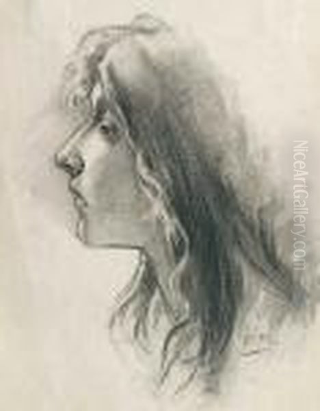 Muchacha De Perfil - view 1