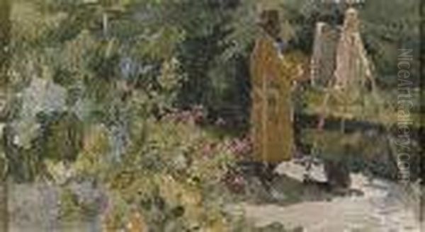 Pintor En El Jardin - view 1