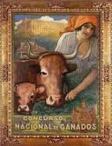 Cartel Del Concurso Nacional De Ganados De 1926 Cartel Del Concurso Nacional De Ganados De 1926