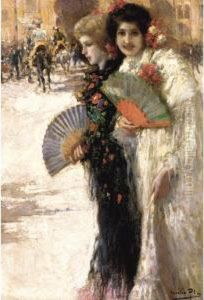 A Los Toros (off To The Bullfight) by Cecilio Pla