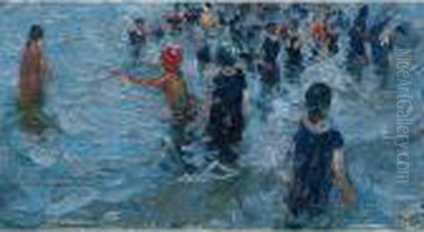 Personajes En La Playa (children On The Beach) - view 1