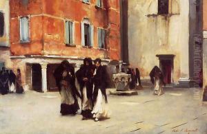 Leaving Church, Campo San Canciano, Venice Leaving Church, Campo San Canciano, Venice