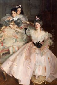 Mrs Carl Meyer And Her Children