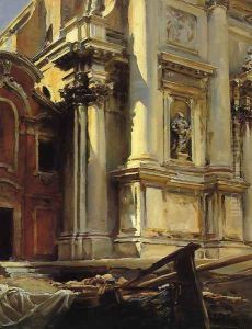 Corner of the Church of St. Stae, Venice by John Singer Sargent