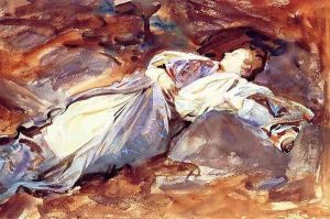 Violet Sleeping by John Singer Sargent