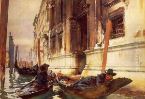 Gondoliers's Siesta by John Singer Sargent