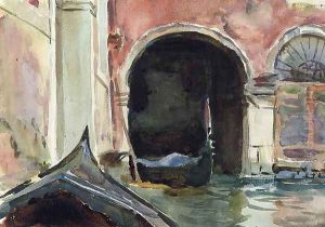 Venetian Canal by John Singer Sargent