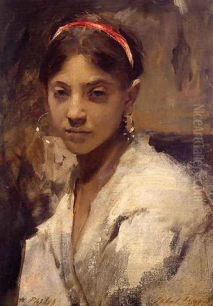 Head of a Capri Girl - view 1